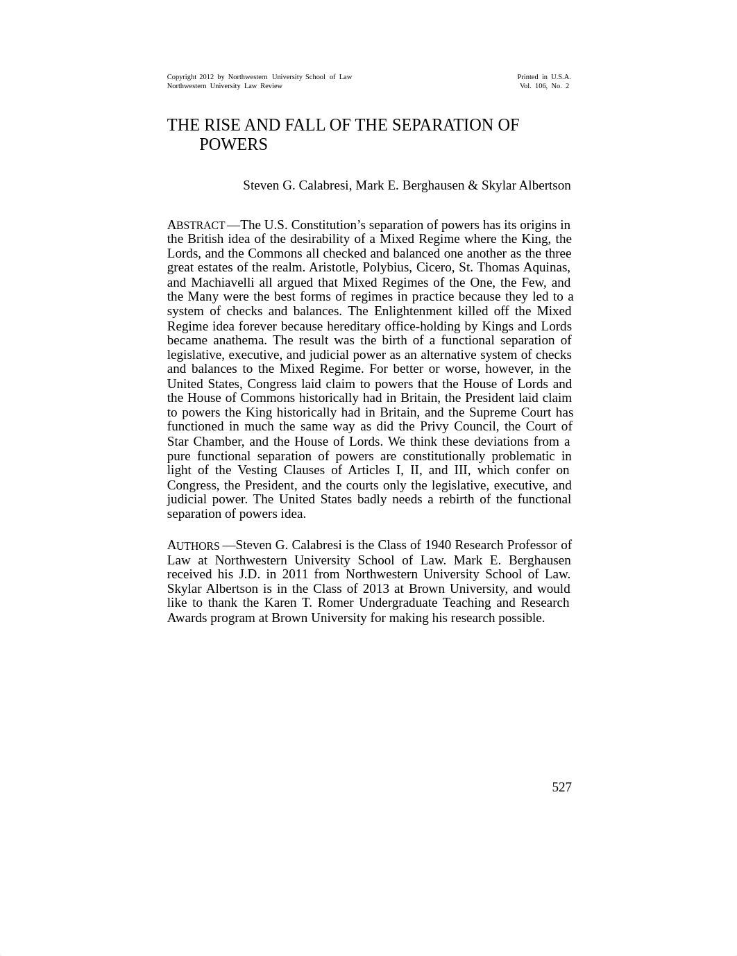 The Rise and Fall of the Separation of Powers.pdf_dw26wpcg8a8_page1