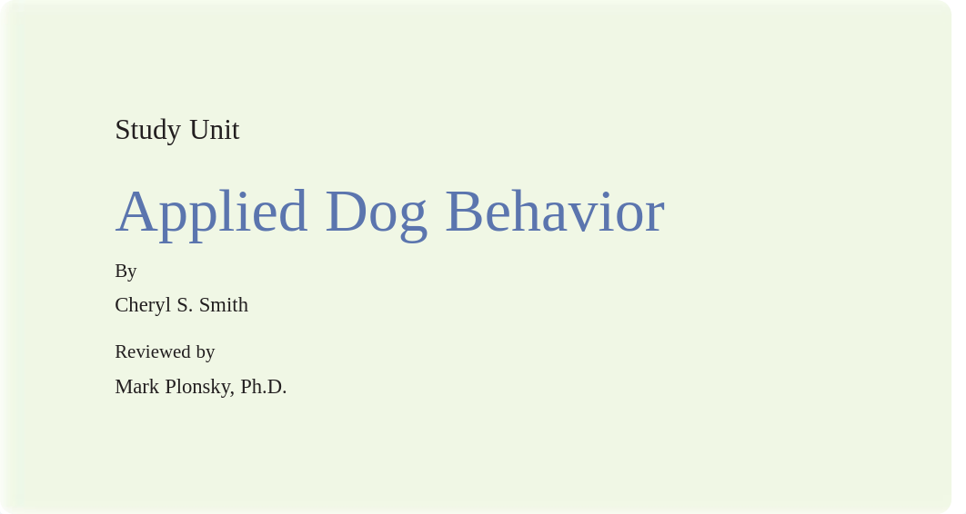 Study Unit Applied Dog Behavior_dw273c98o1h_page1