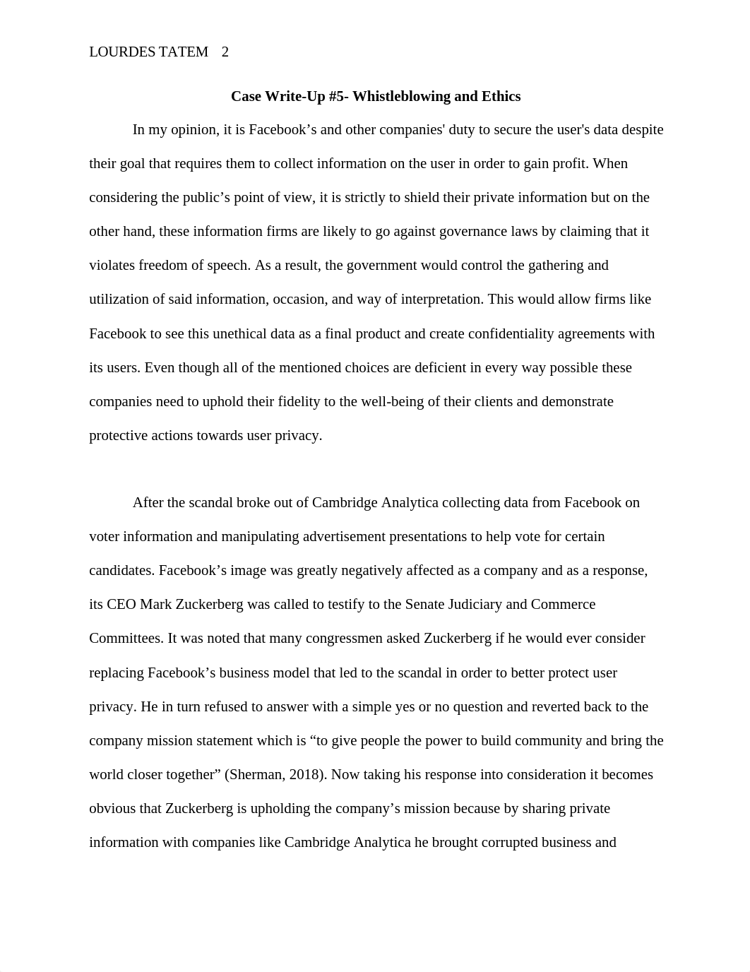 Case Write-Up #5- Whistleblowing and Ethics .docx_dw298mkprbu_page2