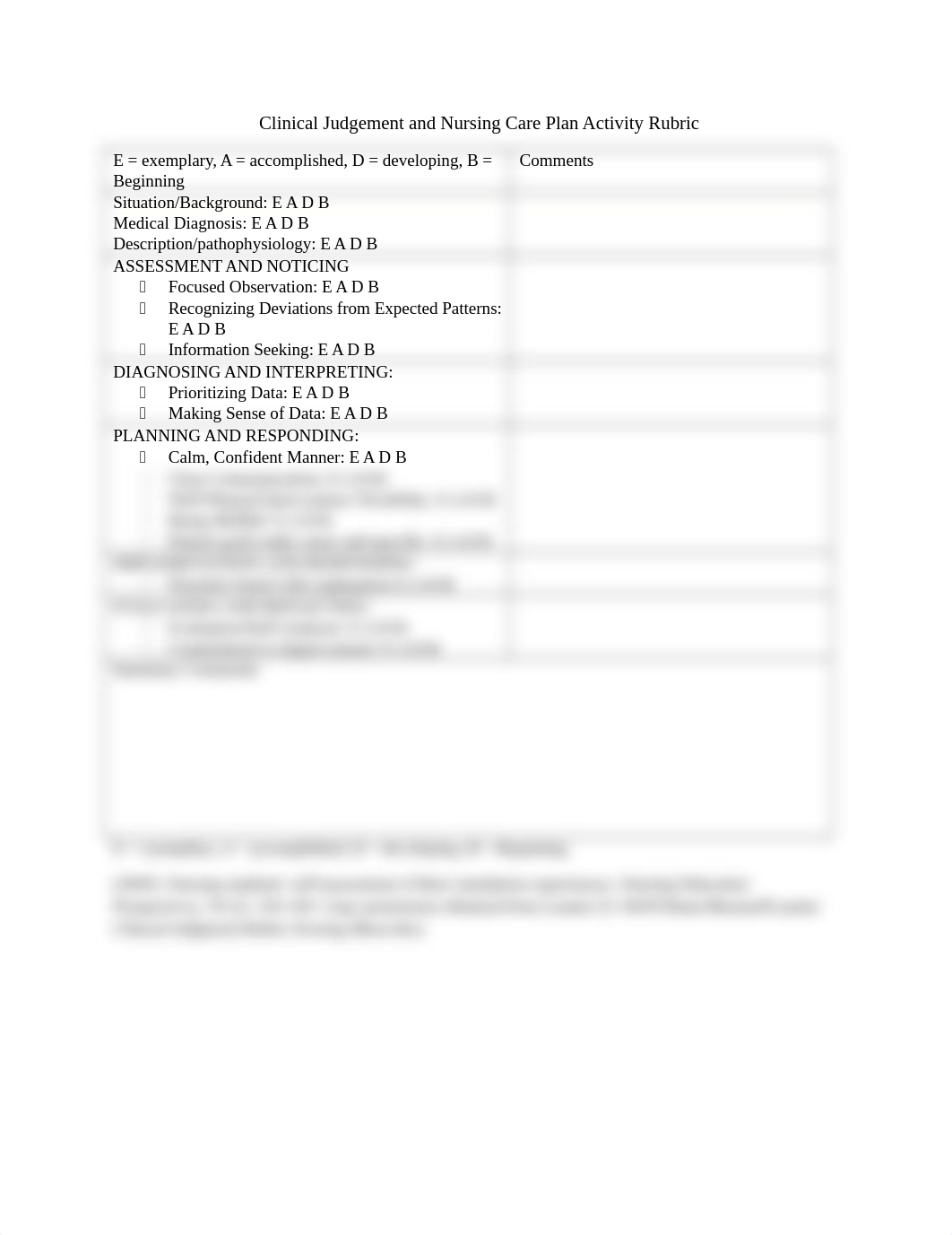 Clinical Judgement and Nursing Care Plan Activity Rubric.docx_dw2og5haoew_page1