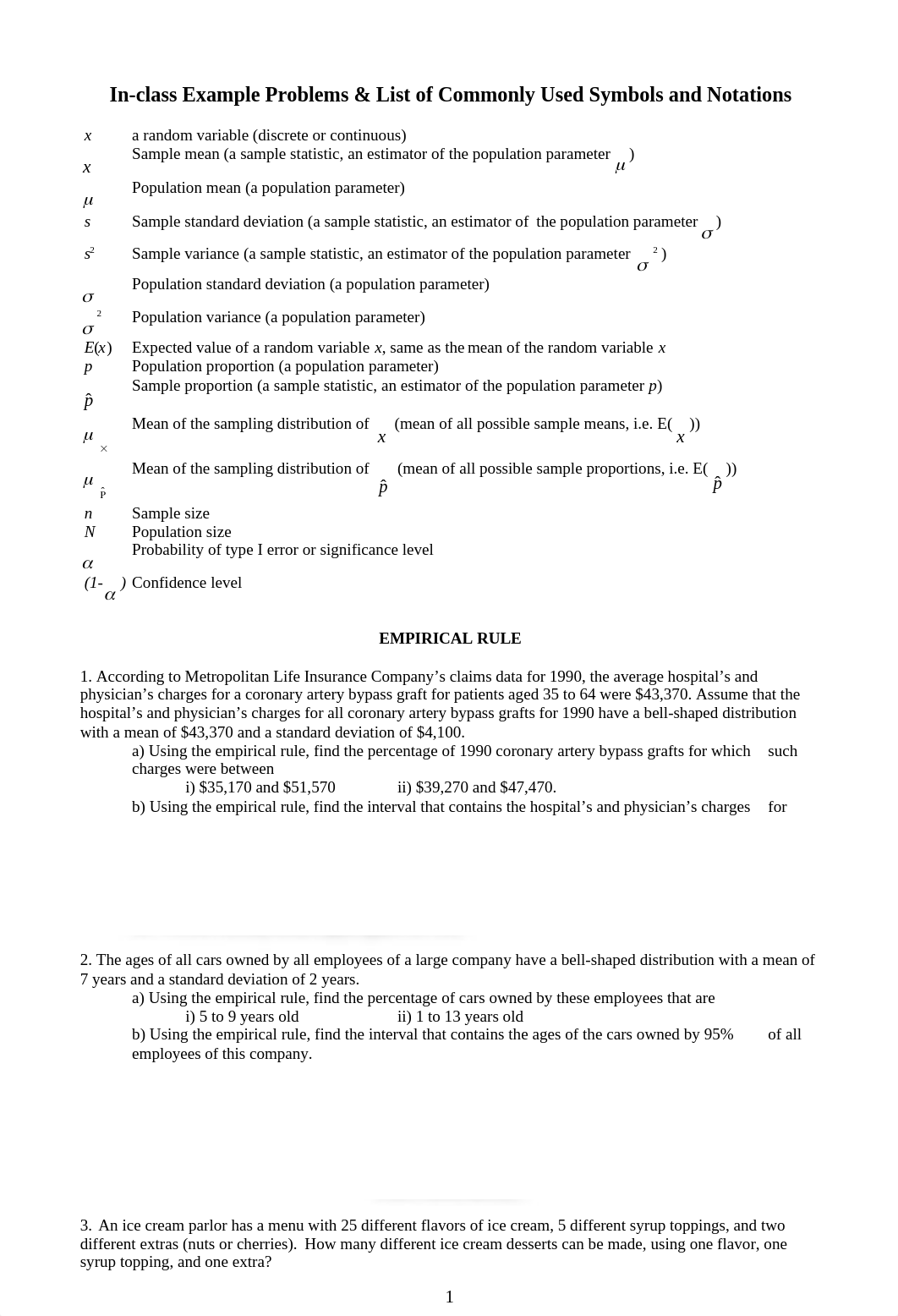 Business Statistics In Class Example Problems Spring 2019 (1).docx_dw2ypccx6zp_page1