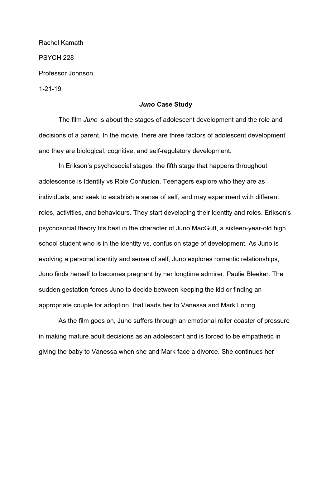 PSYCH 228 Case Study Paper 2- Juno.pdf_dw2zbtrl2v7_page1