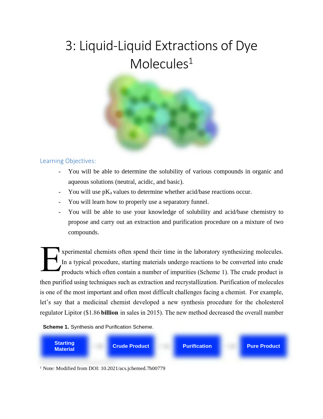 Exp 3-Liquid Liquid Extractions F22.pdf_dw3gcjxq7ix_page1