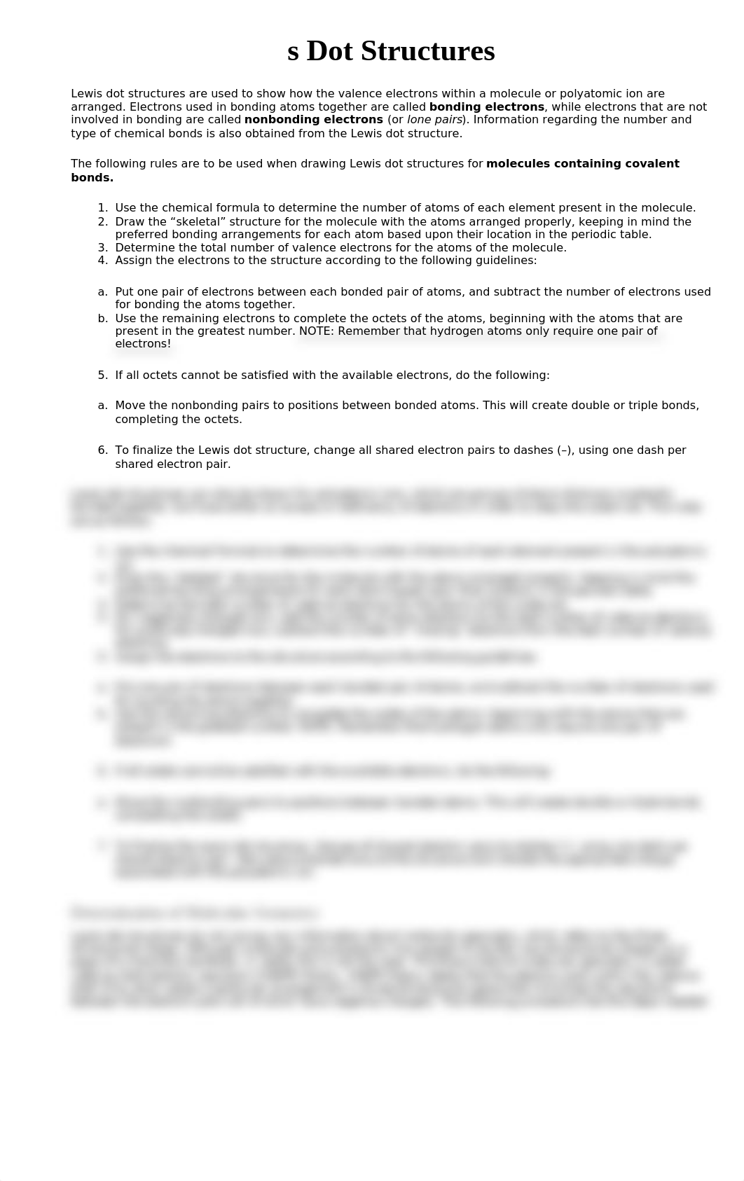 Lewis Dot Structure, Geometry, & Polarity_dw3ml53ssri_page2
