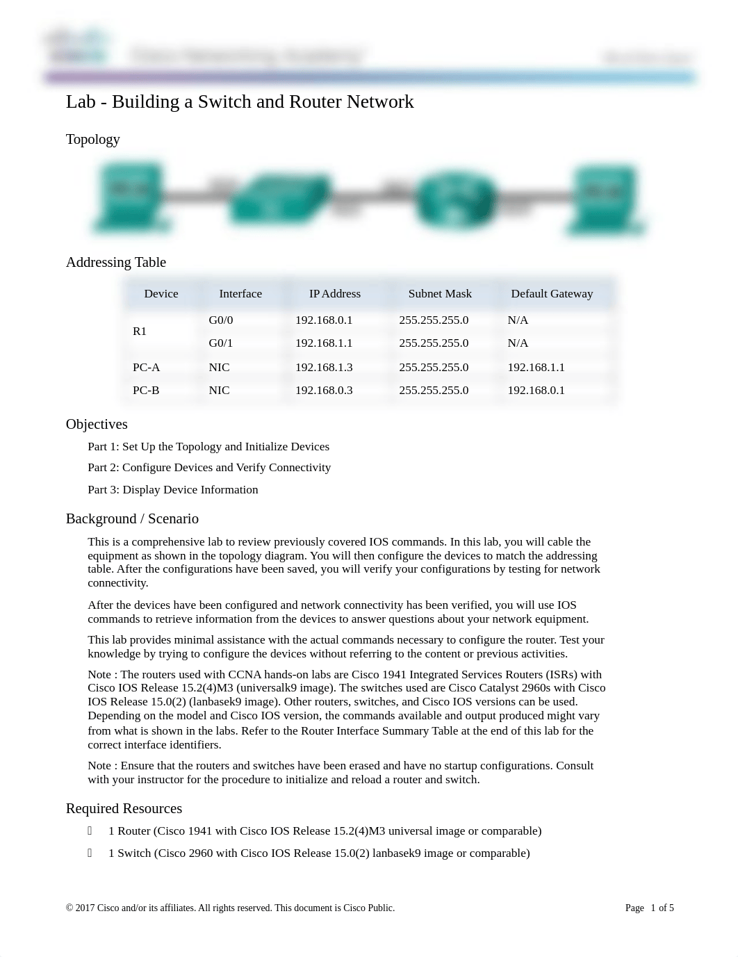 6.5.1.2 Lab - Building a Switch and Router Network - Zachary Truman.docx_dw3tcg1y9e6_page1