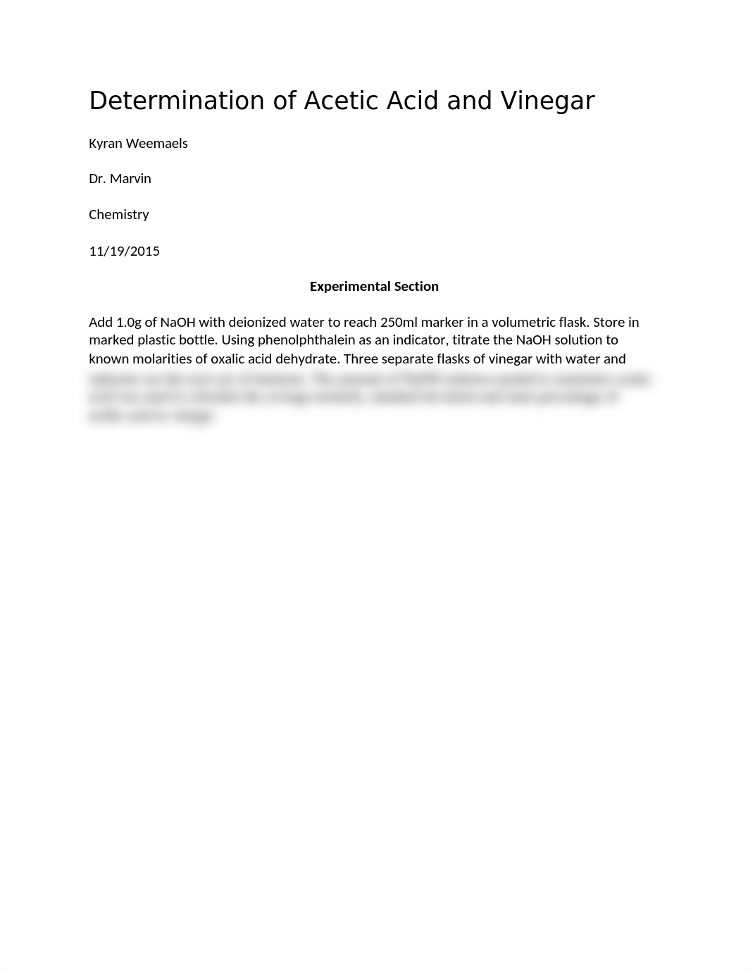 Determination of Acetic Acid and Vinegar.docx_dw3ti7cw4og_page1