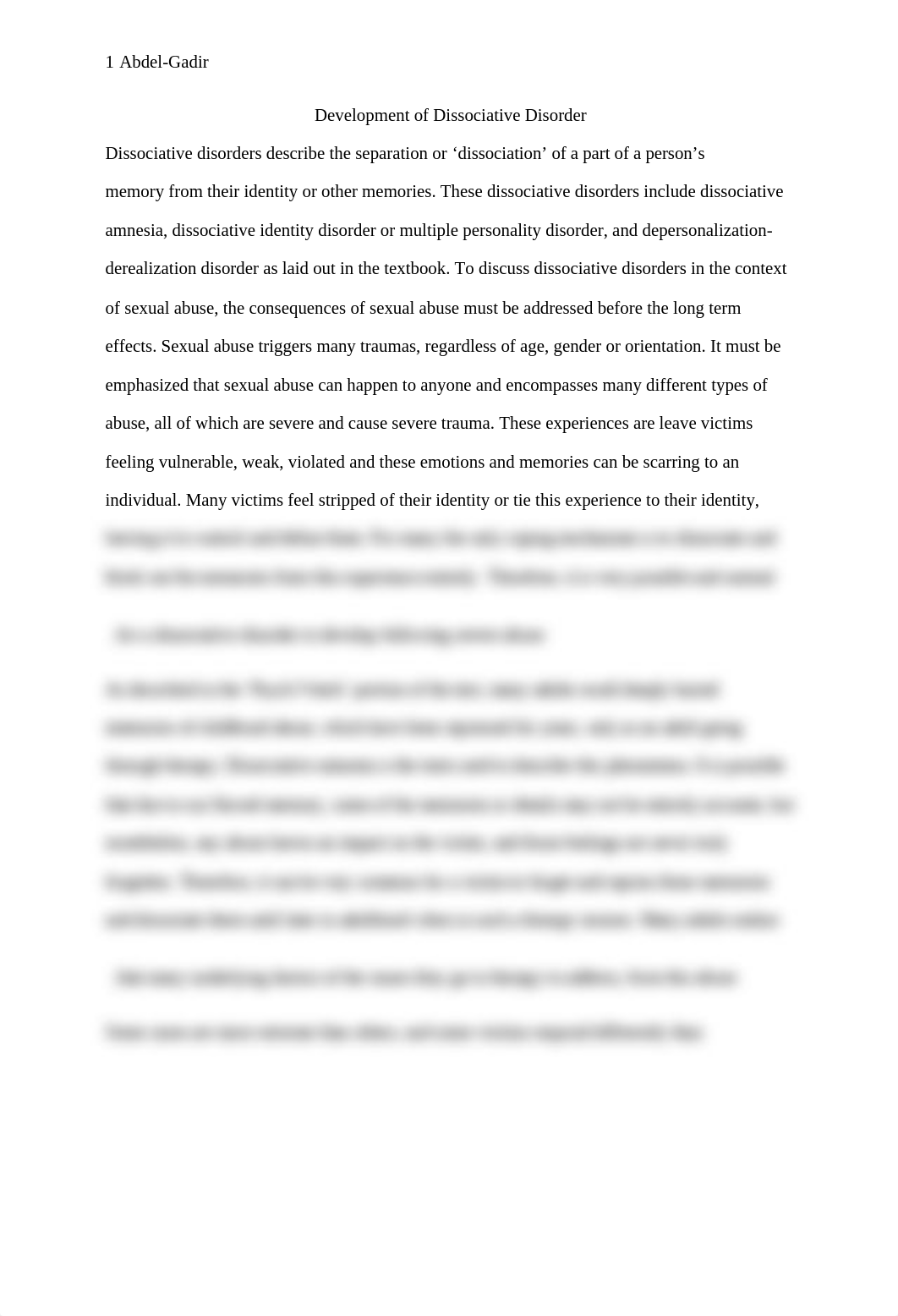 Development of dissociative disorder.docx_dw3ws3dz3ee_page1