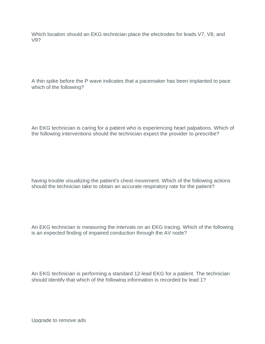 Which location should an EKG technician place the electrodes for leads V7.docx_dw3ypdg7wob_page1