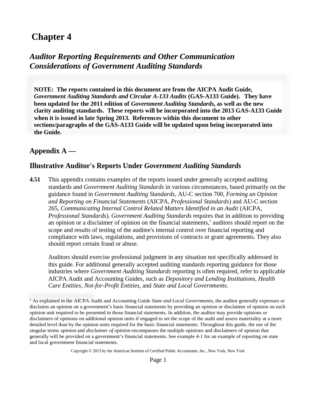 Illustrative Auditor's Reports Under Government Auditing Standards_dw4hfikacd8_page1