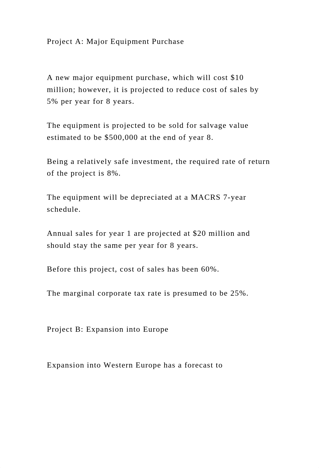 Evaluation of capital projectsCreate an Excel spreadsheet in.docx_dw4mc1v267x_page4