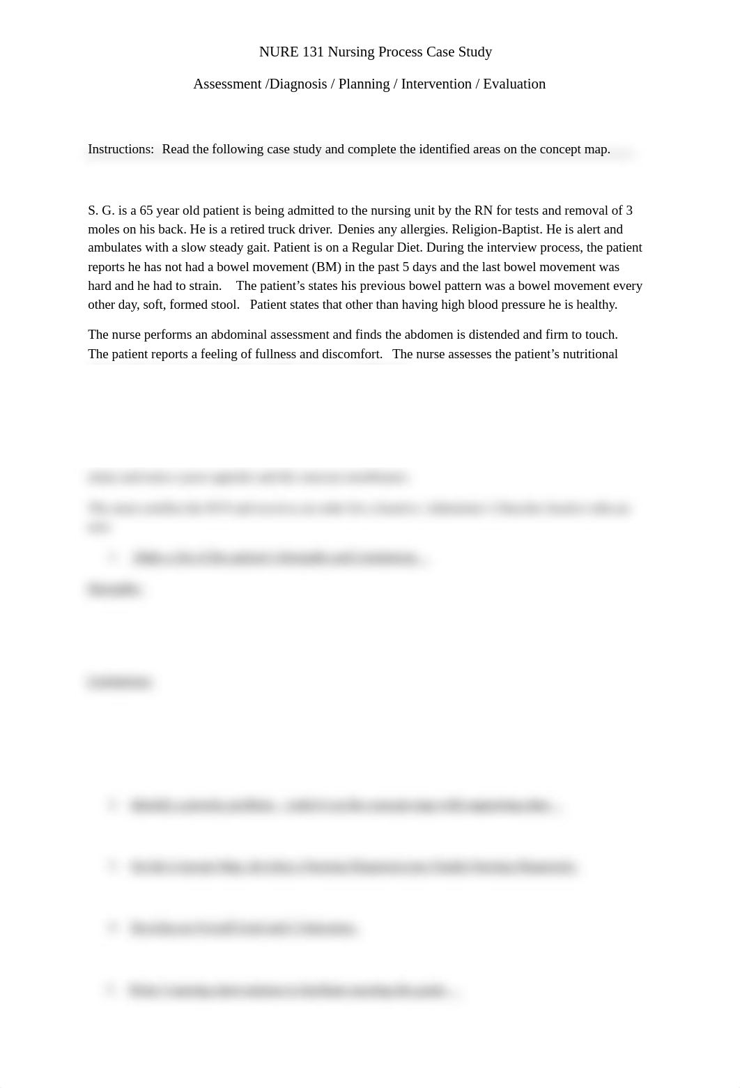 Student Nursing Process Assess, Plan, Interv, Eval, Instr, Student Case Study-1.doc_dw4ukygo93o_page1