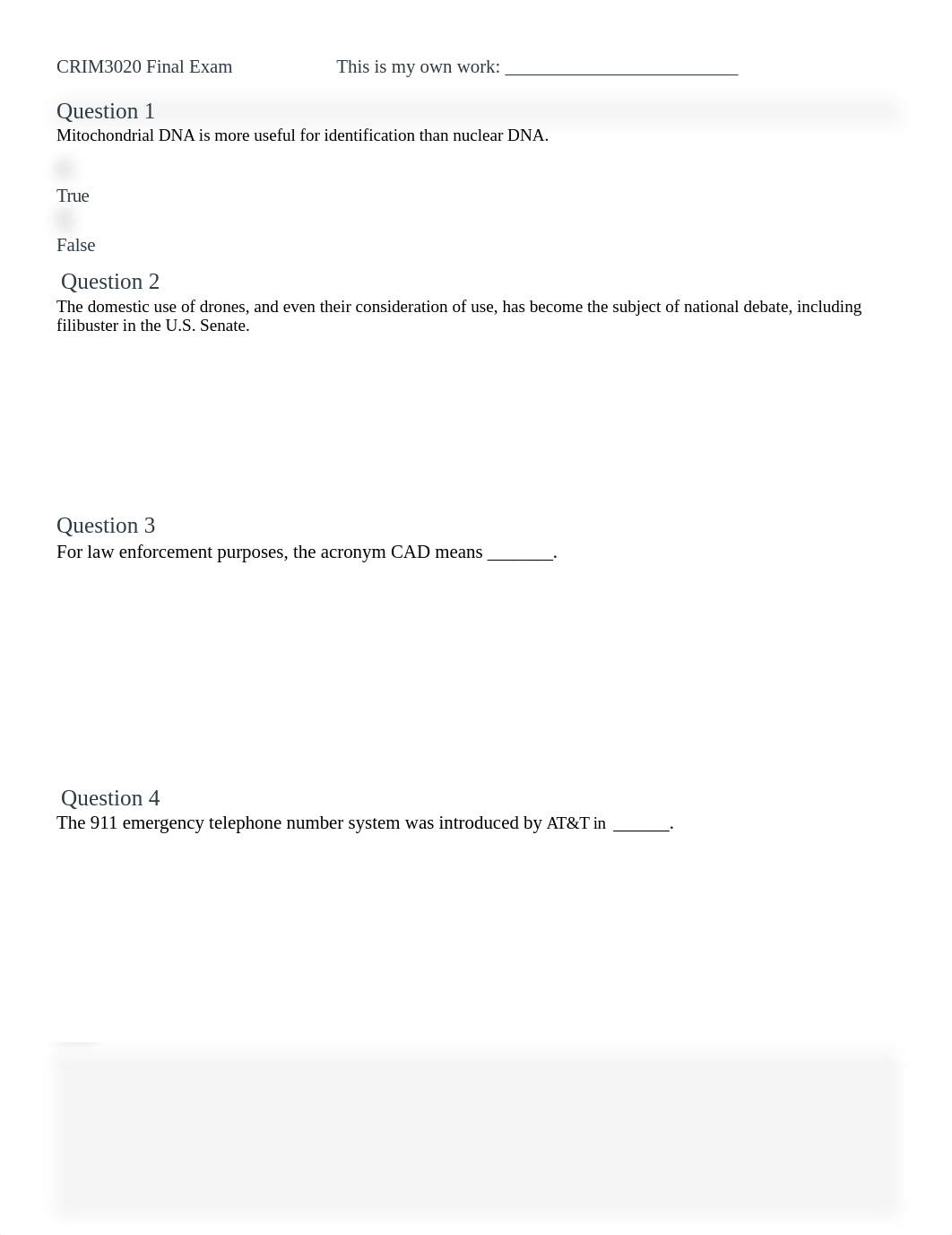 Final Exam without answers CRIM3020.docx_dw50jfwqohi_page1