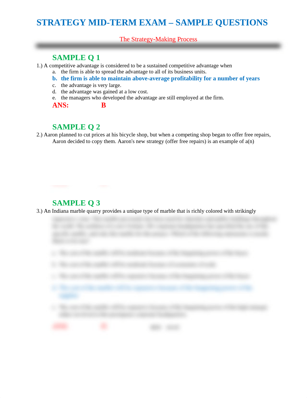 Strategy Exam 1 Mid term SAMPLE QUESTIONS Fall 2016_dw5hstc4n9v_page1