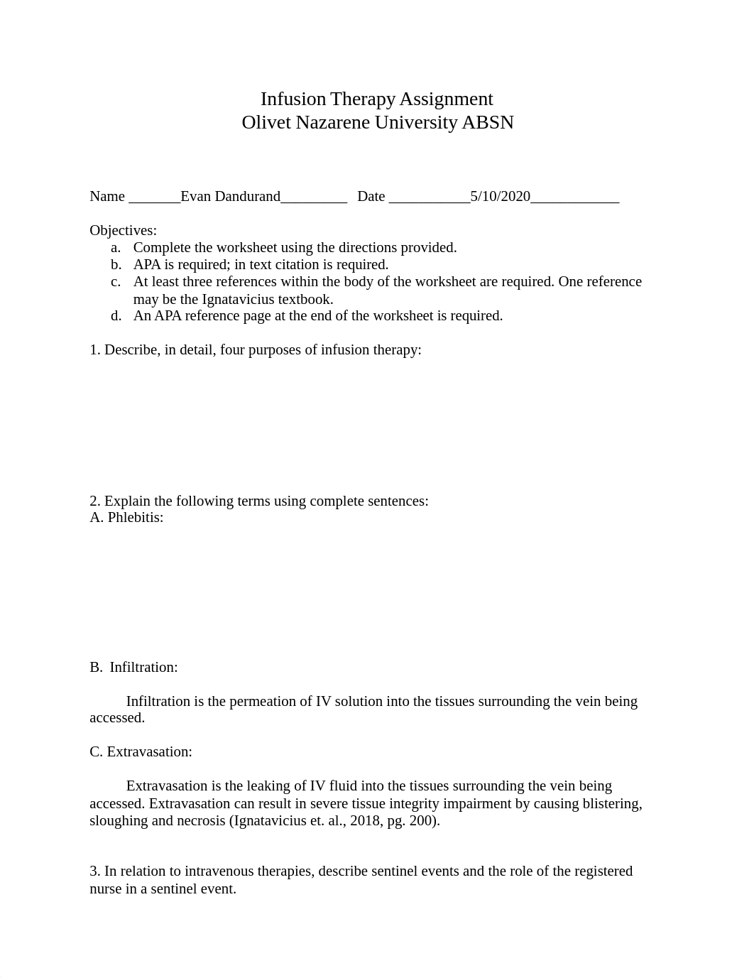 NUR 349-Infusion Therapy Worksheet (1).docx_dw5i6vvc4im_page1