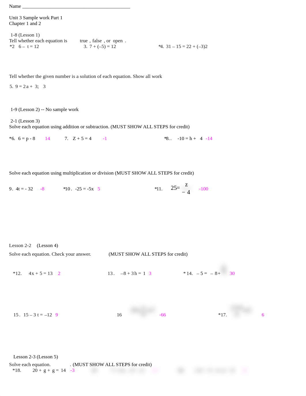 Reduced Algebra 1 A Unit 3 Sample Work.docx_dw5p1mv2x17_page1