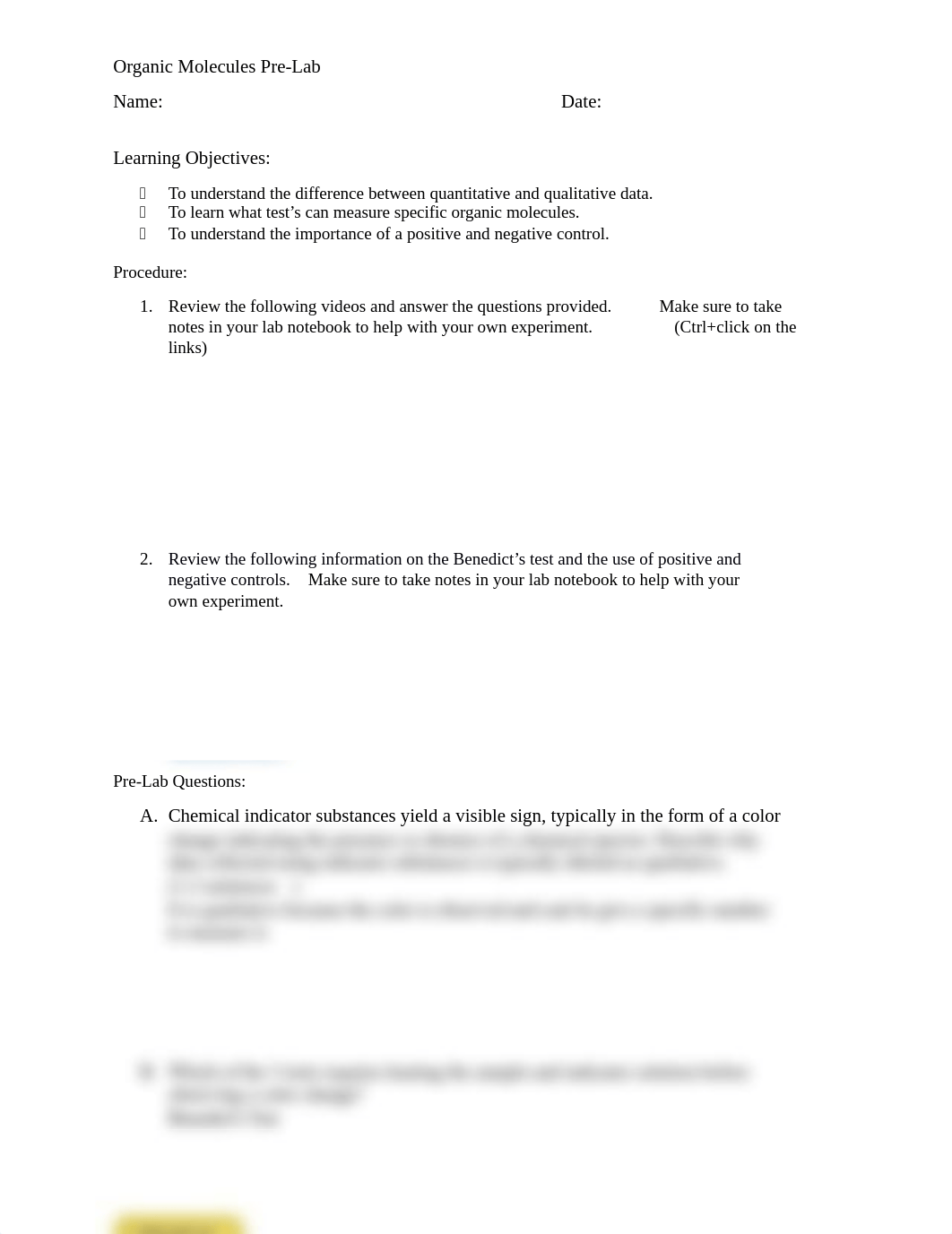 Lab 4 Organic Molecules Pre Lab Assignment1.docx_dw5vgcded4j_page1