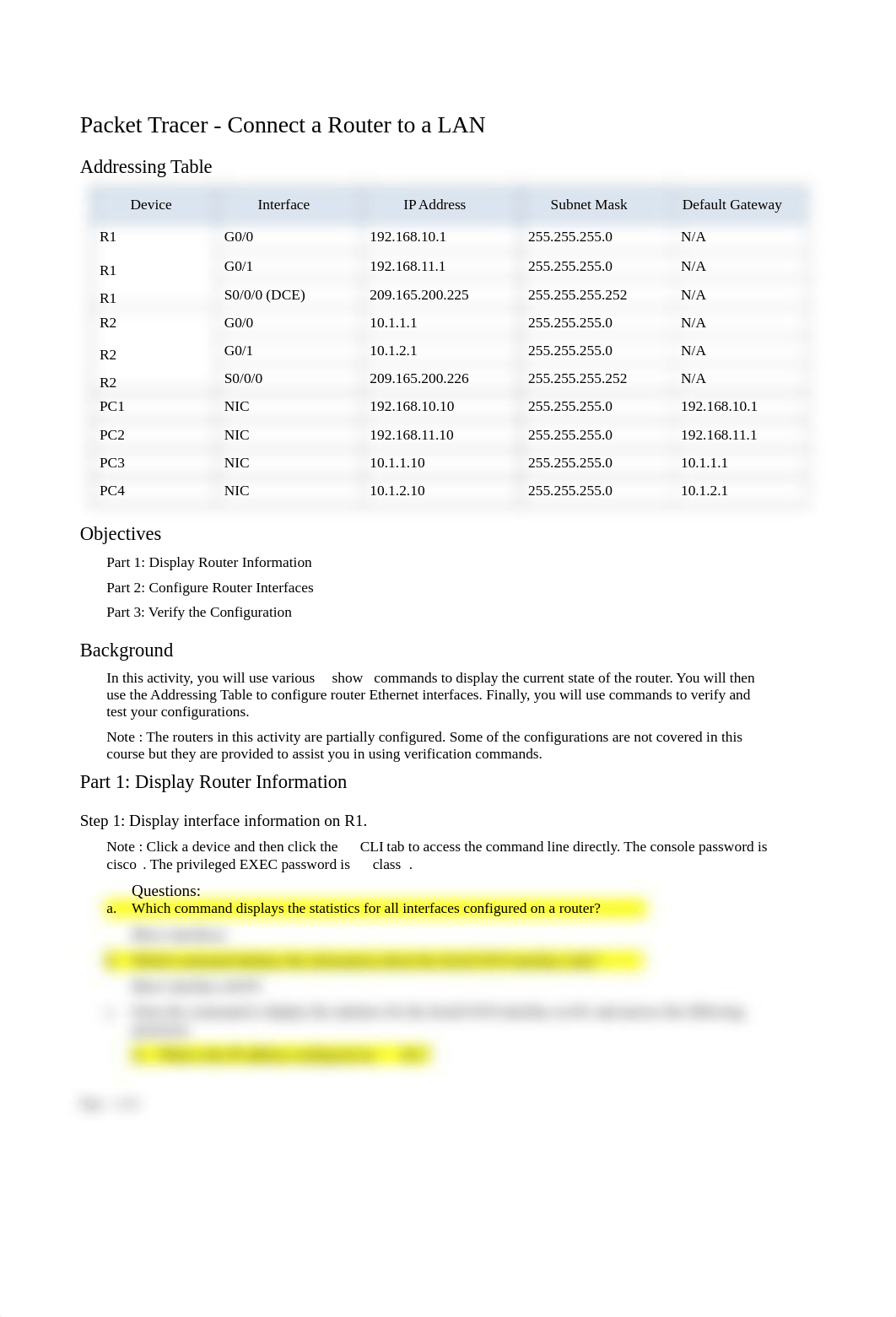 10.3.4 Packet Tracer - Connect a Router to a LAN - completed.docx_dw66f42n5wg_page1