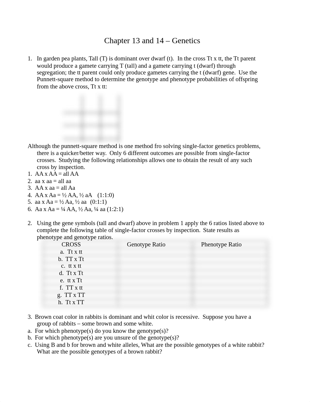 HBio Unit 10 - Study Guide - Genetics.doc_dw67ahbtegm_page1