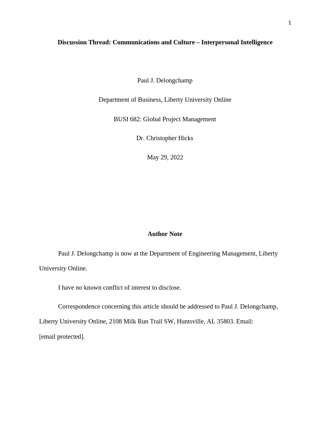 Delongchamp_Discussion_Thread_Communications_Culture_Interpersonal_Intelligence.docx_dw68rfm8ppm_page1