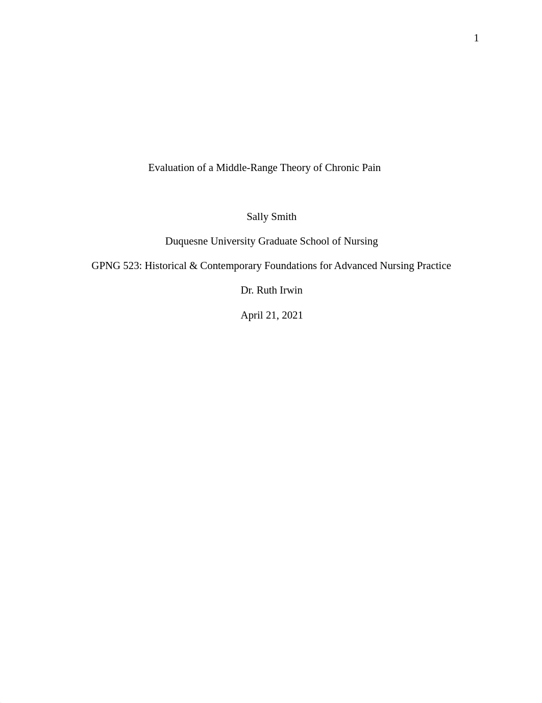 Evaluation of a Theory Chronic Pain SS.docx_dw6krfalxy3_page1