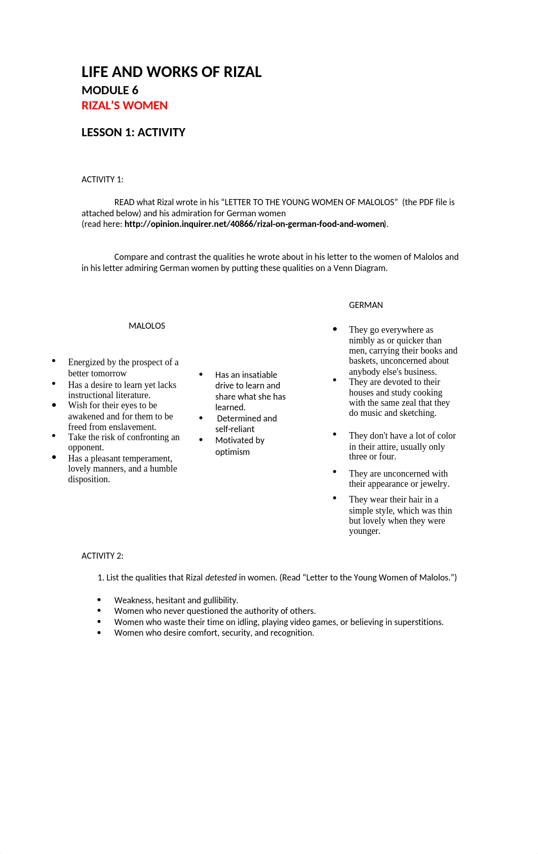 Rizal Module 6 Lesson 1 ACTIVITY NAPOCO.docx_dw6qhxnbk37_page1