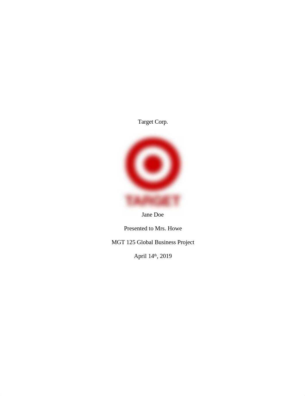 Global Business Project Example - Target Corp..docx_dw6zwiip1xu_page1