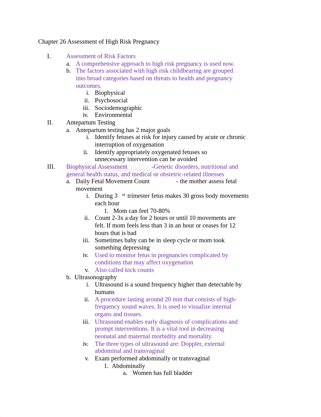 Chapter 26 Assessment of High Risk Pregnancy.docx_dw73s61p0fl_page1