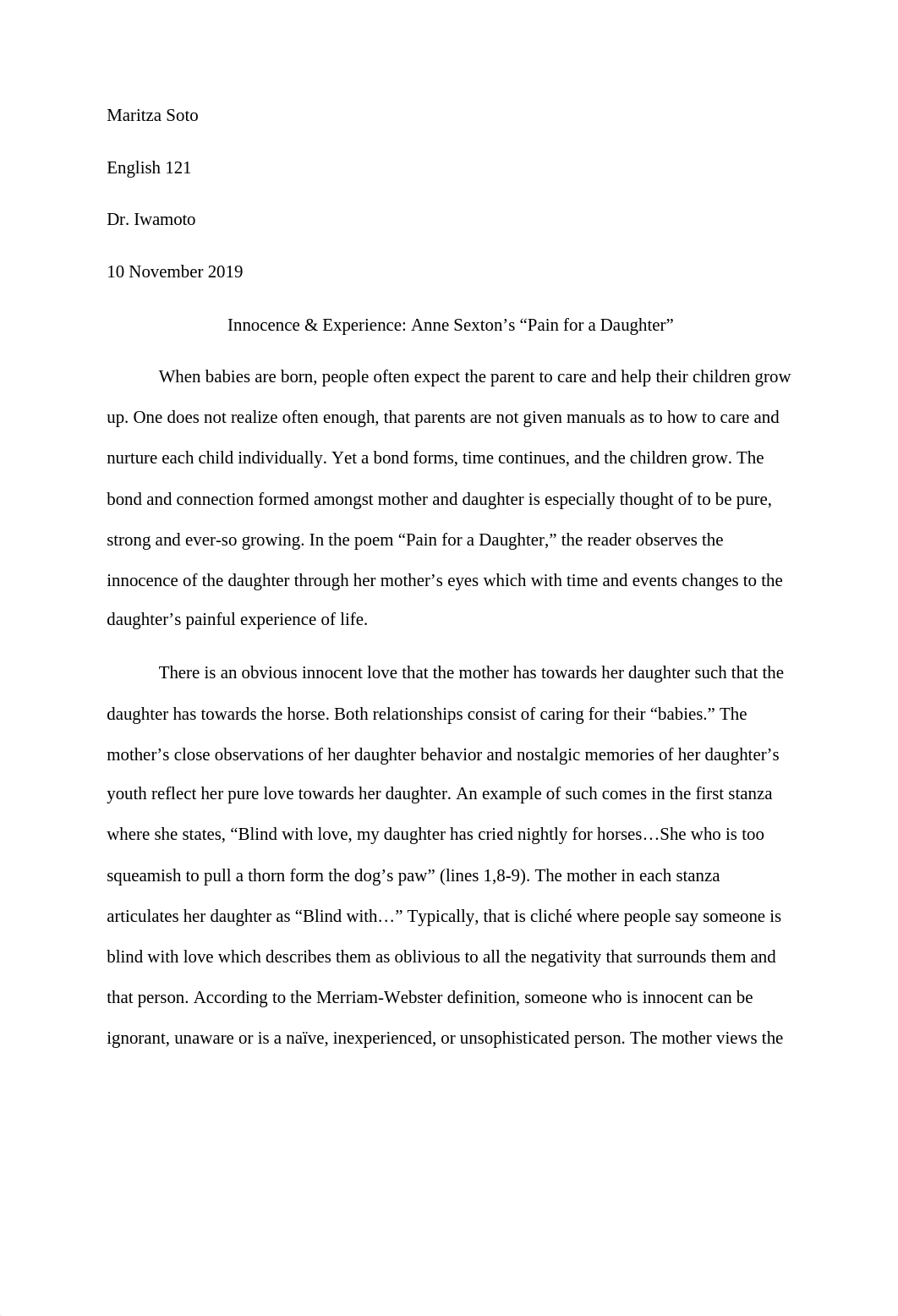 Anne Sexton's Pain for a Daughter.docx_dw79764pxn6_page1