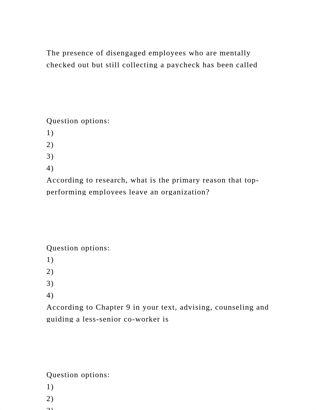 The presence of disengaged employees who are mentally checked out bu.docx_dw79df4m3os_page2