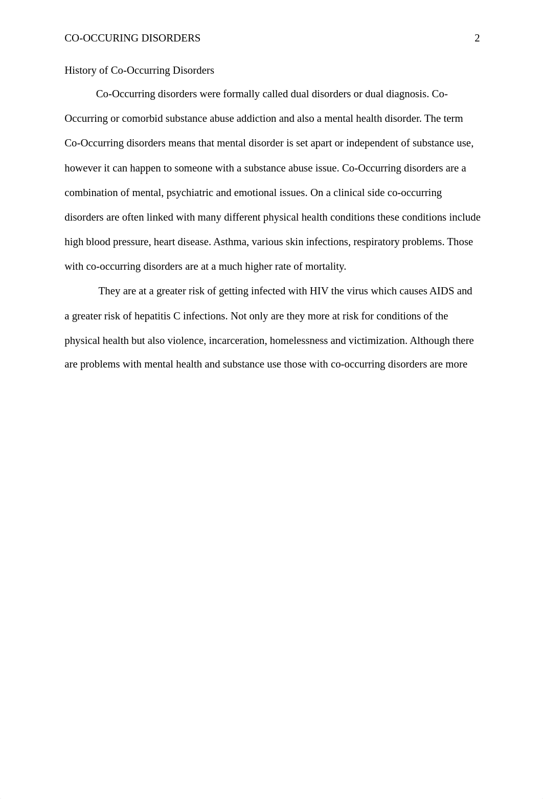 Co-occurring disorder FMH 560 Week 1.docx_dw7sk7973x3_page2