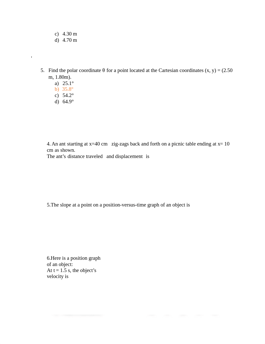 Kyle L. Logan Physics 1  Xavier LA  Final exam practice .pdf_dw88v79b4li_page2