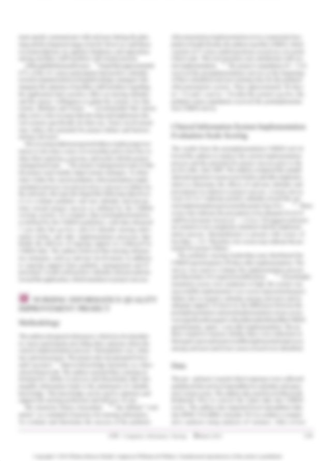 Using the Clinical Information System Implementation Evaluation Scale as a Clinical Implementation S_dw8fpdd5pyl_page2