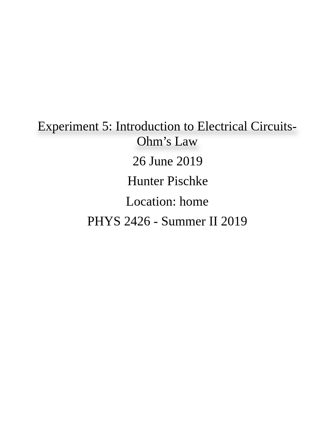 Lab Report - Introduction to Electrical Circuits-Ohm's Law_dw8n3u4h10z_page1