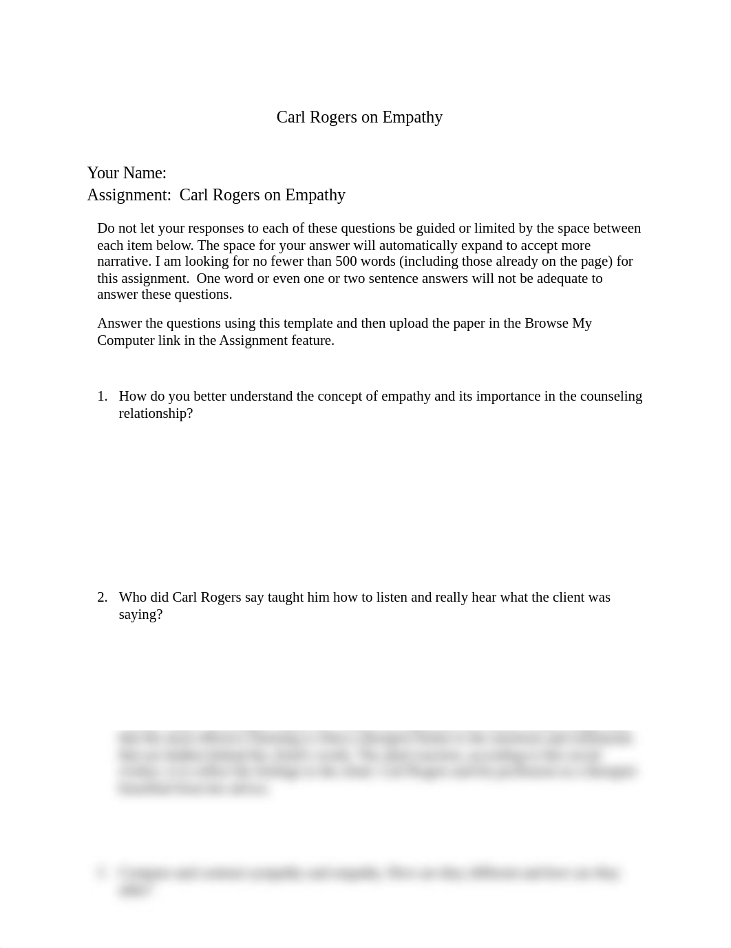 Theories of Counseling-Carl Rogers empathy assignment.doc_dw95ndpk3zt_page1