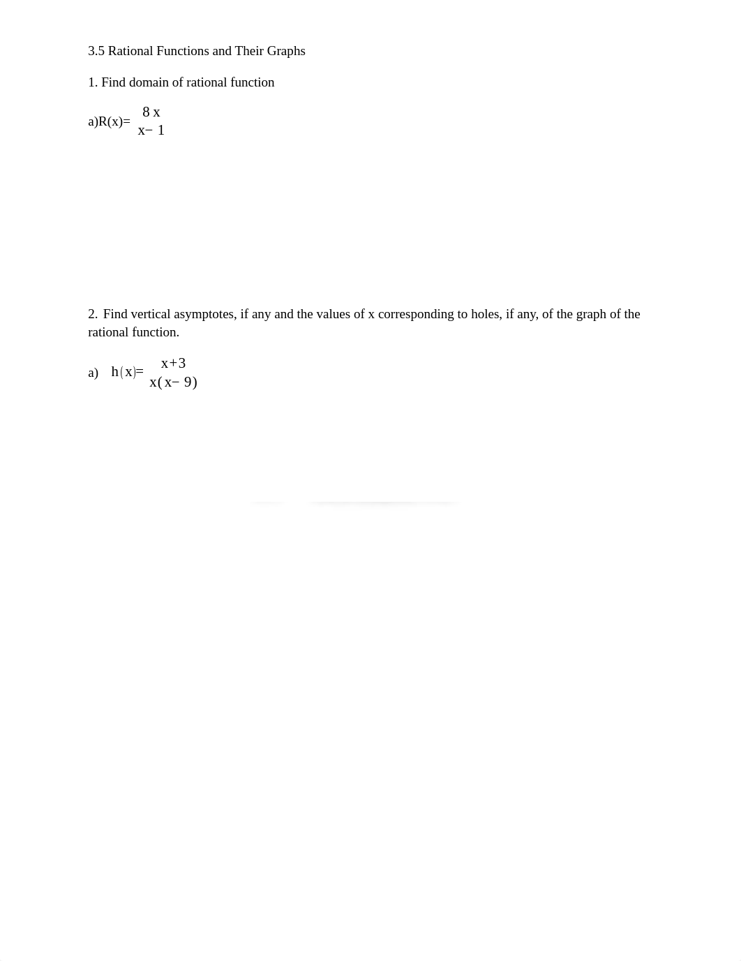 3.5 Rational Functions and Their Graphs.docx_dw9vi7091jd_page1