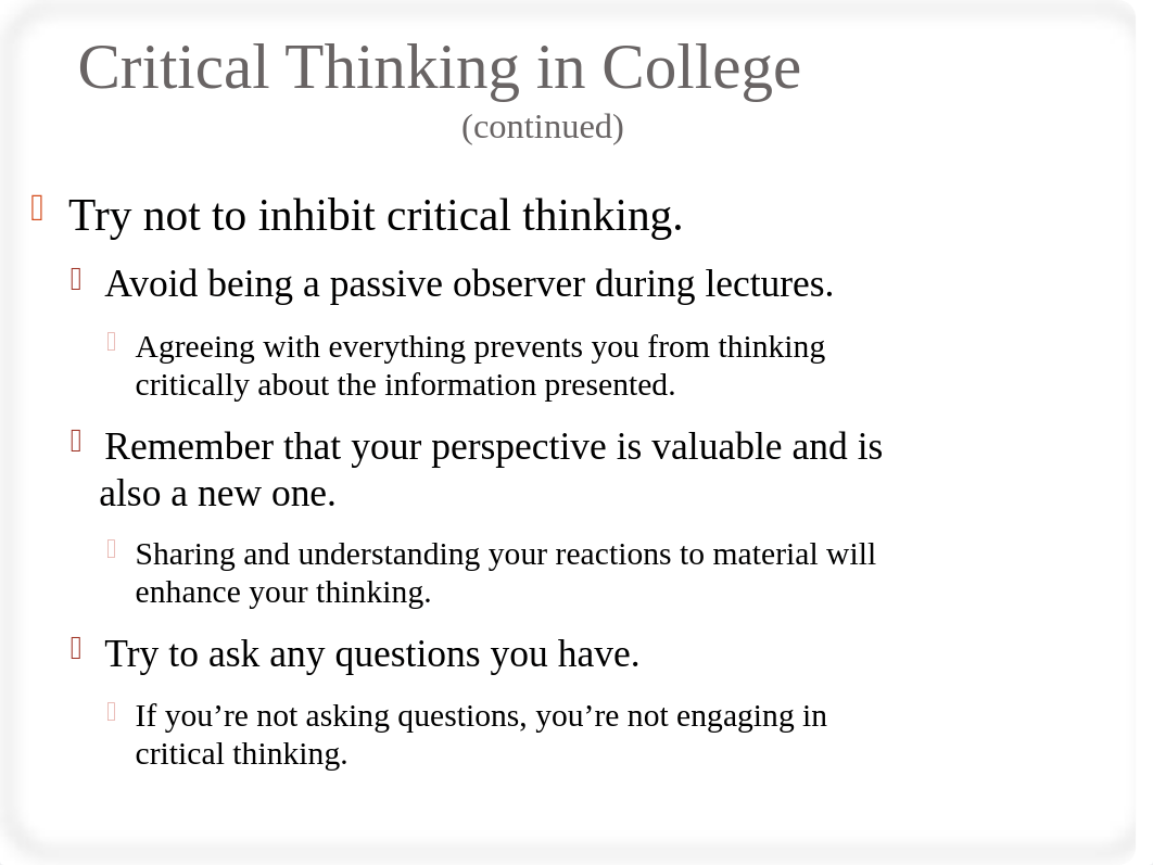 Ch 6 _ Critical Thinking in College _  A Pocket Guide to College Success.ppt_dw9zi9cy6ix_page3