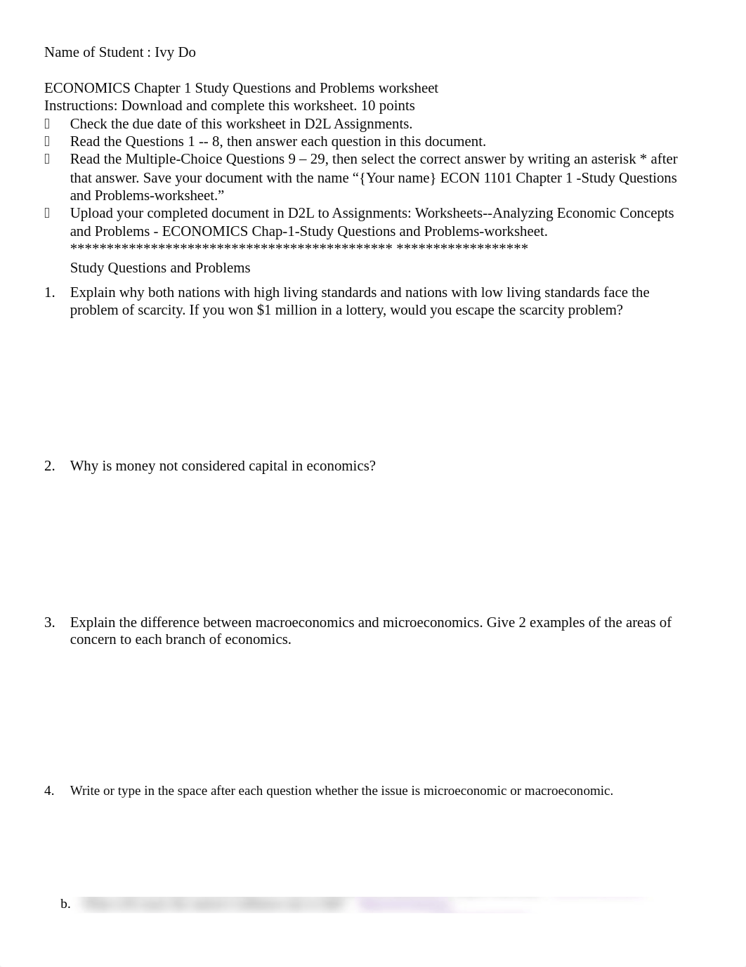 ECONOMICS - Study Questions and Problems #1.docx_dwa93uz6xrr_page1