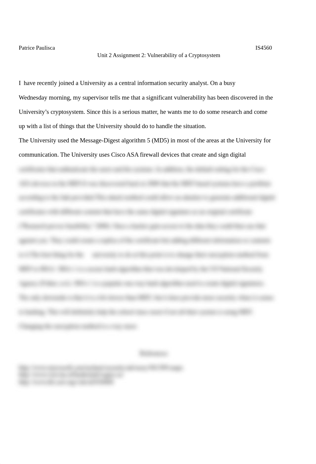 Unit 2 Assignment 2: Vulnerability of a Cryptosystem_dwa9fkoqcst_page2