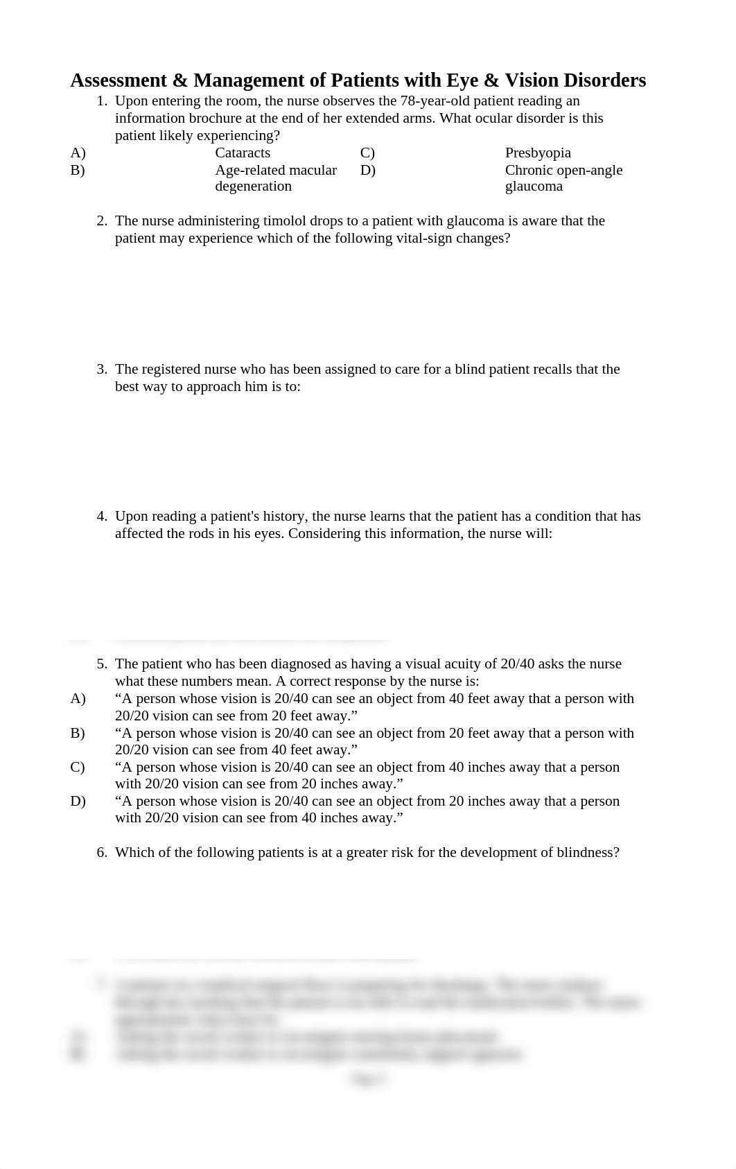 Assessment and Management of Patients with Eye and Vision Disorders_dwabbliq484_page1