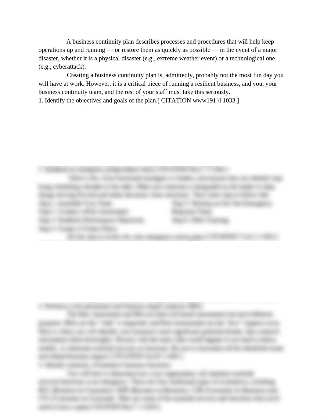 A business continuity plan describes processes and procedures that will help keep operations up and_dwagaxey5f1_page1
