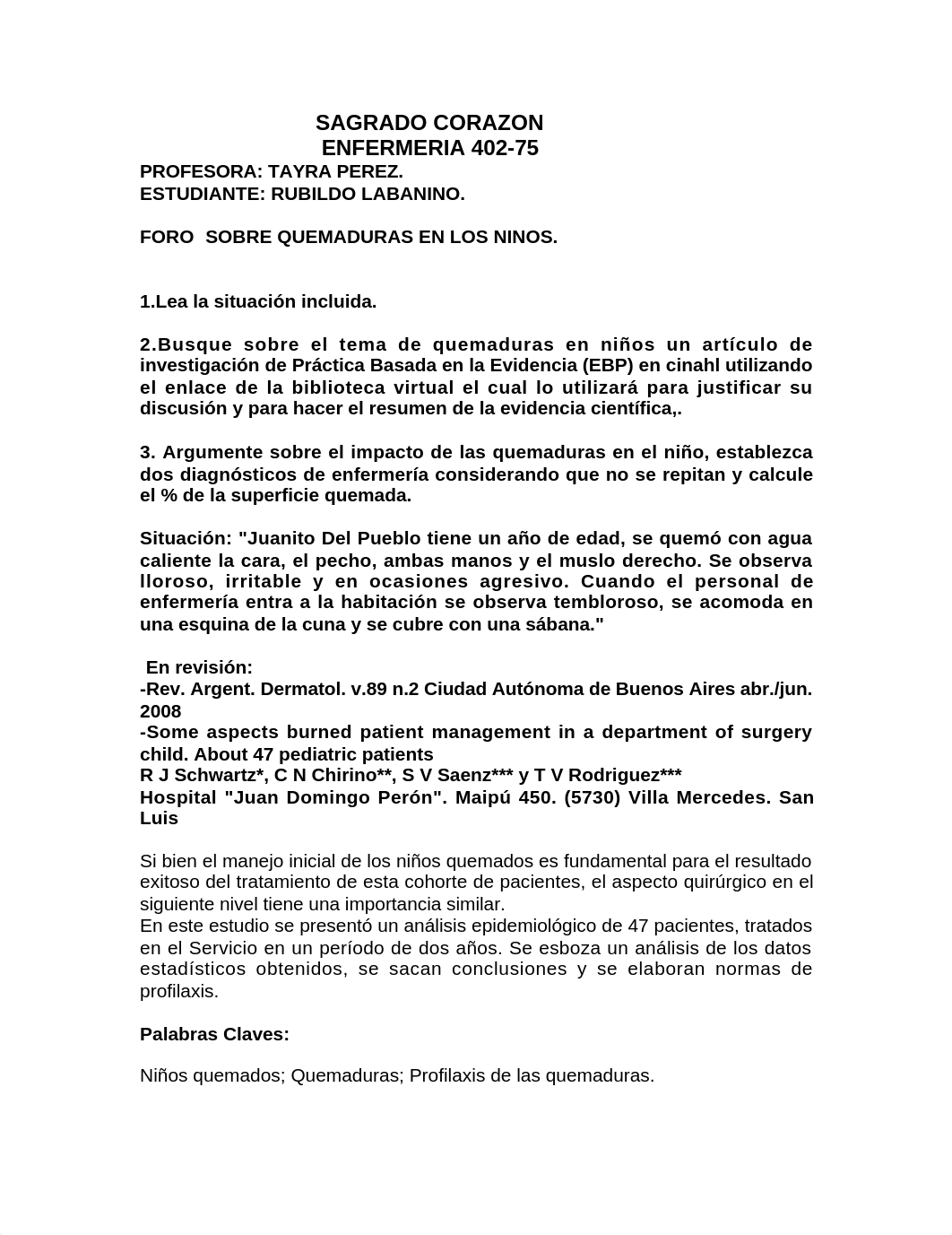 PEDIATRIA FORO SOBRE QUEMADURAS EN ELOS NINOS.docx_dwai970qsca_page1