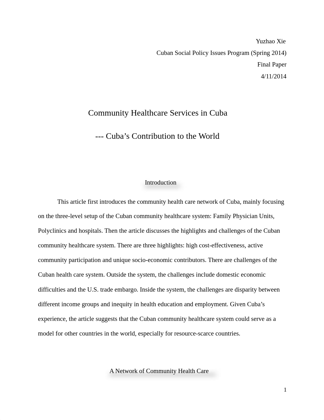 3. Xie Community Healthcare Services in Cuba_dwaw315wchs_page1