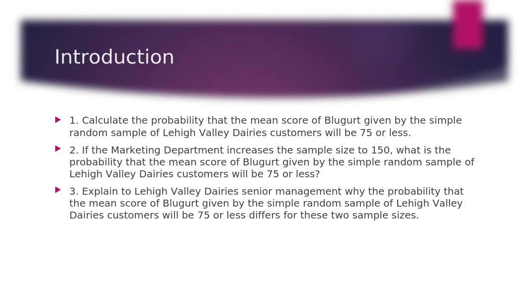 Quantitative Skills Case Study 6 Lehigh Valley Dairies.pptx_dwb477f8yir_page2