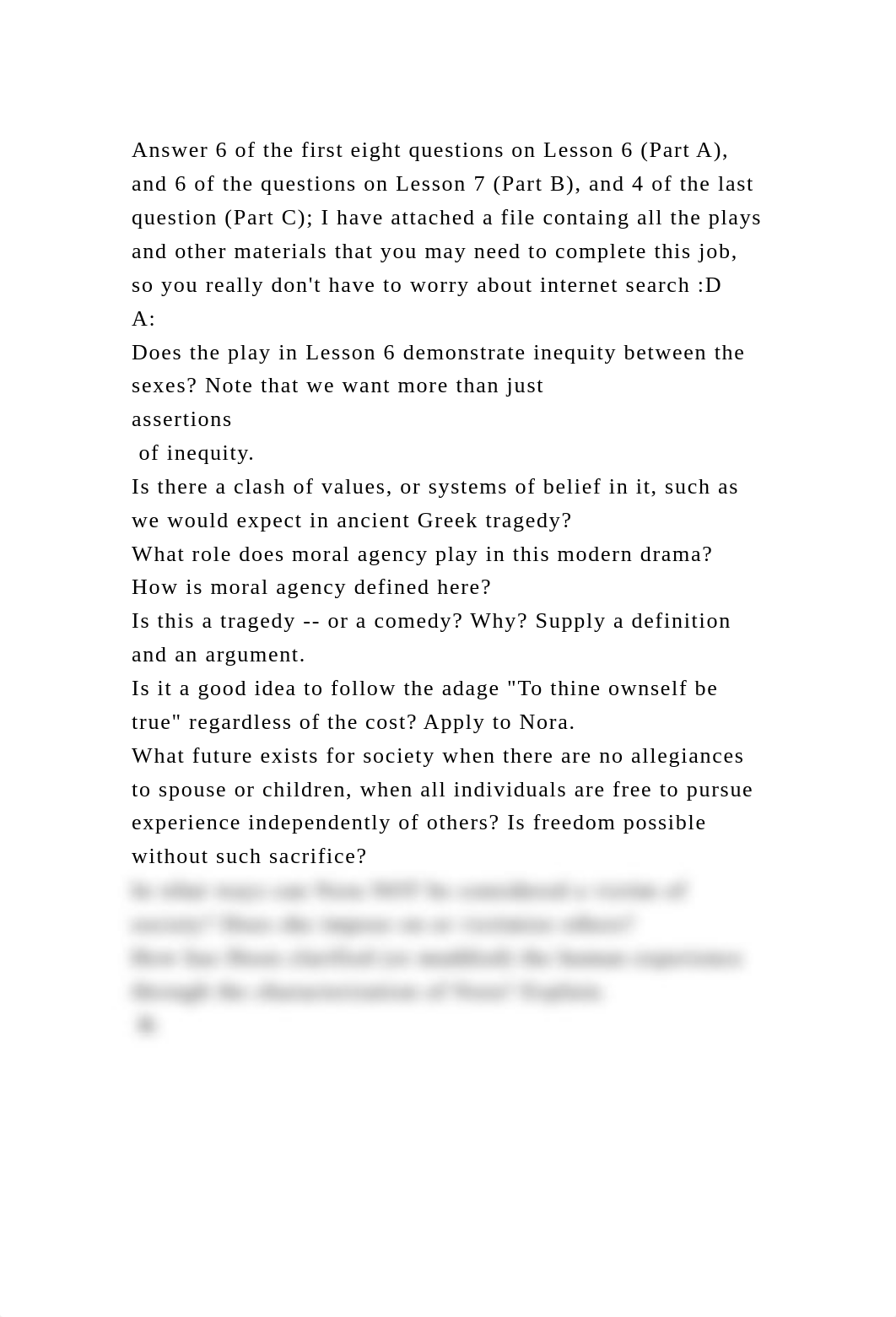 Answer 6 of the first eight questions on Lesson 6 (Part A), and 6 of.docx_dwb6okobwph_page2