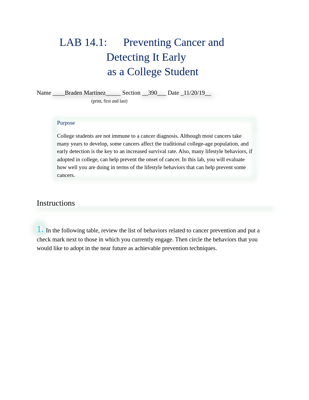 Lab 14.1 Preventing Cancer and Detecting It Early as a College Student (1).rtf_dwbffwquzer_page1