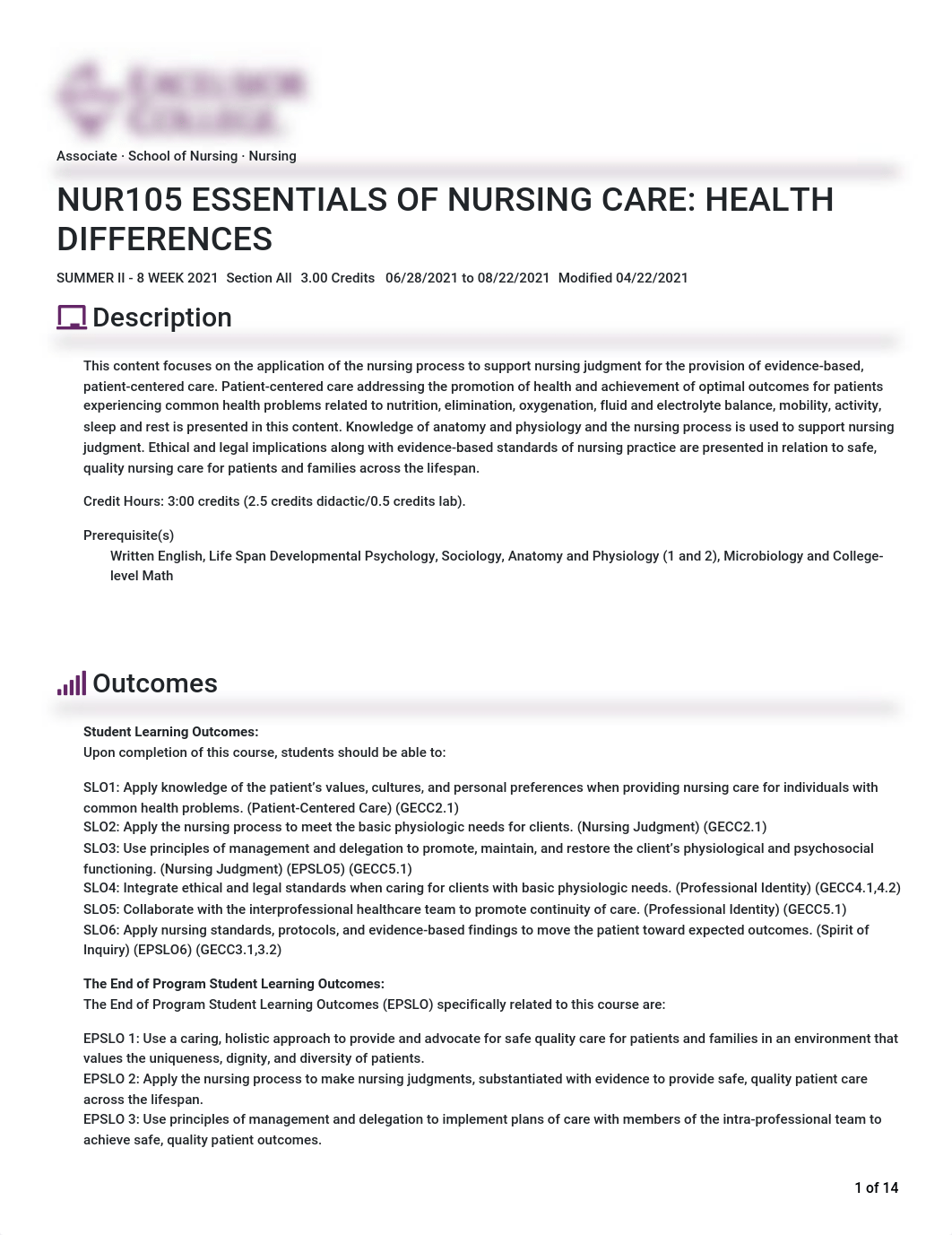 NUR105_ESSENTIALS_OF_NURSING_CARE_HEALTH_DIFFERENCES_SUMMER_II_8_WEEK_2021.pdf_dwbfhomhxeg_page1