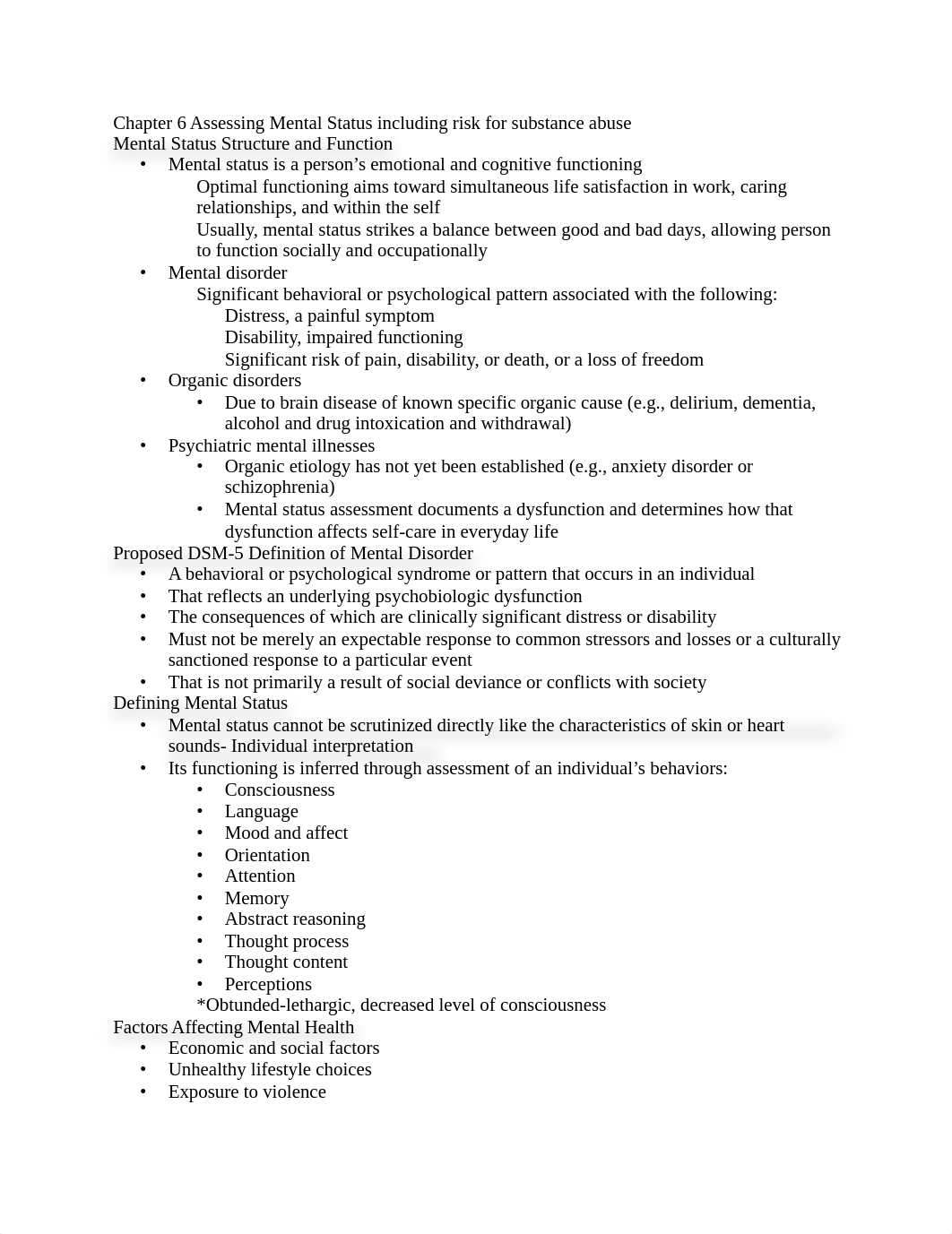 Chapter 6 Assessing Mental Status including risk for substance abuse.docx_dwbggdrlqqg_page1