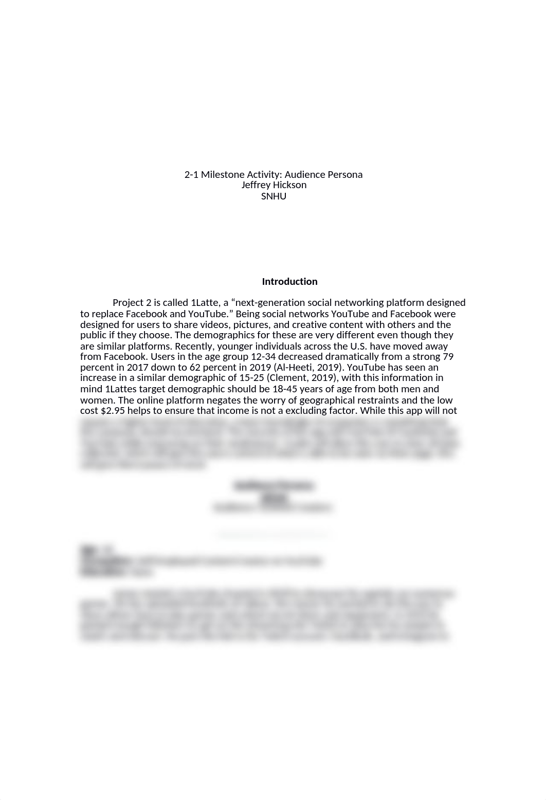 2-1 Milestone Activity_ Audience Persona - Jeff Hickson.docx_dwbkb0eeoop_page1