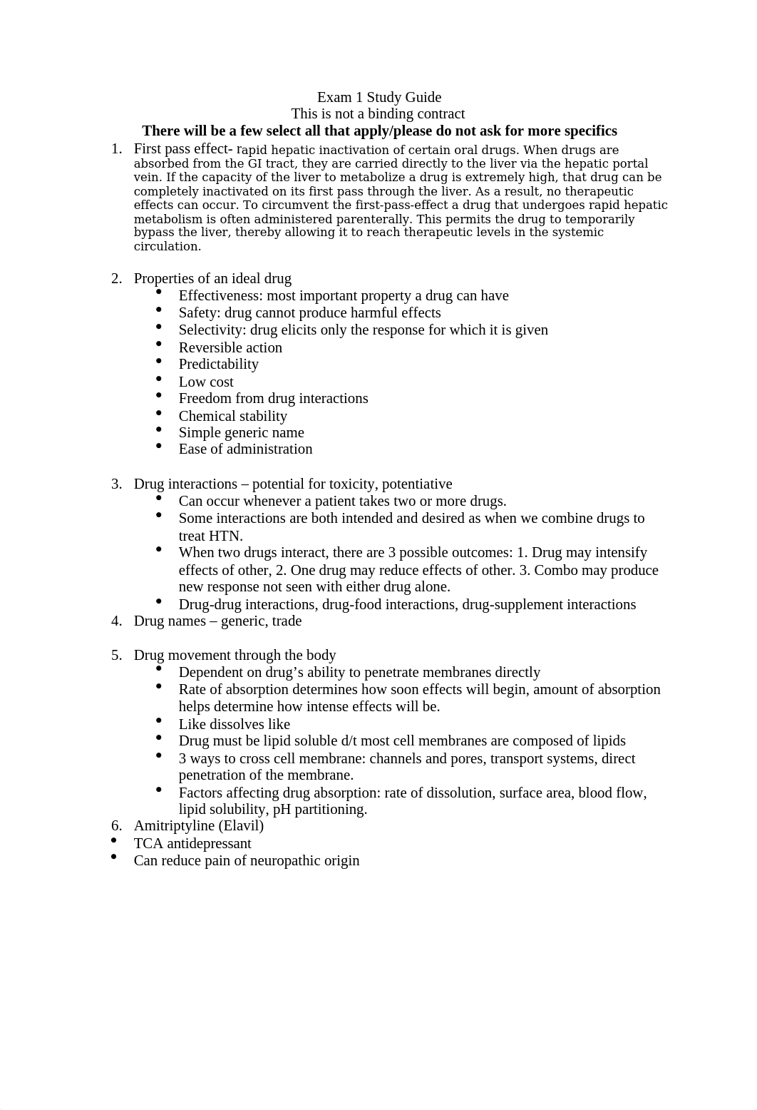 Pharm Exam 1 Study Guide.docx_dwbkikghox6_page1