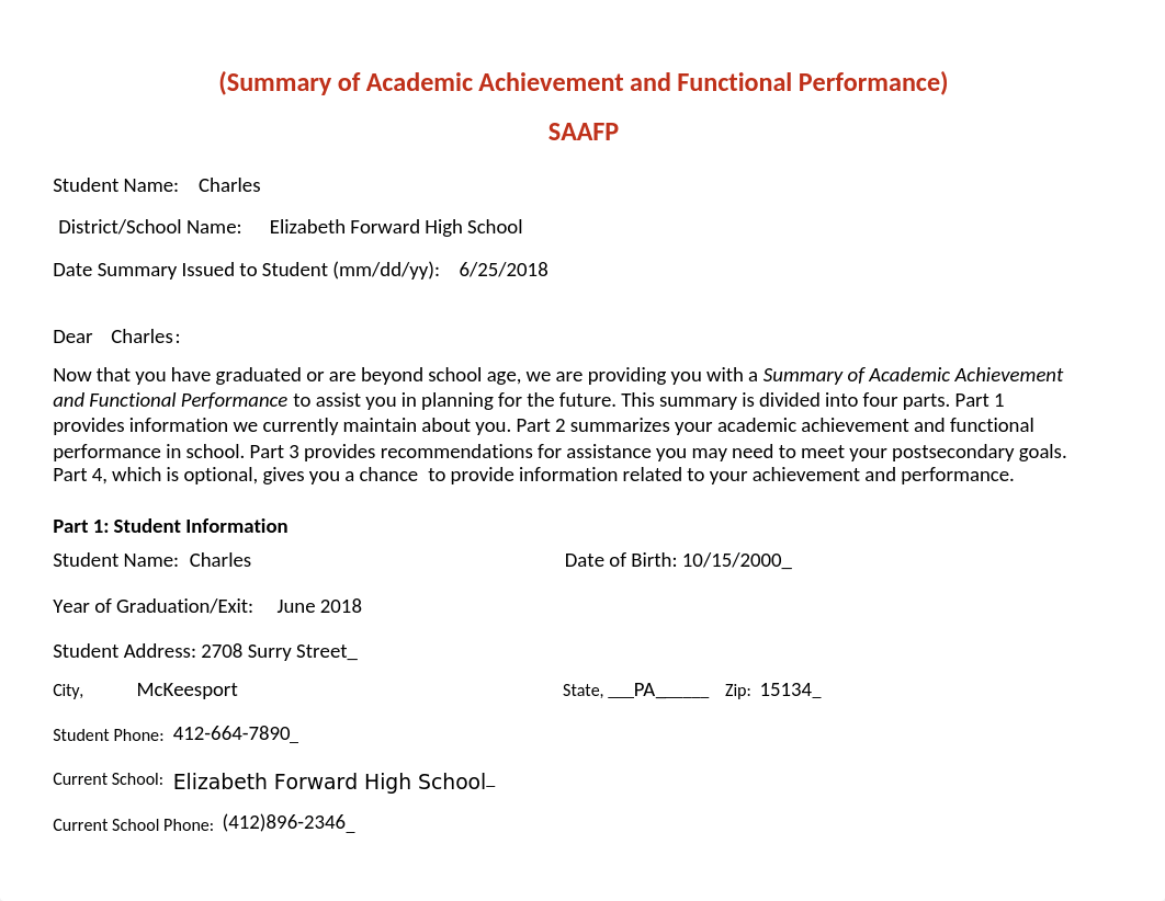 Summary of Academic Achievement and Functional Performance Knight.docx_dwbpm7llcbj_page1